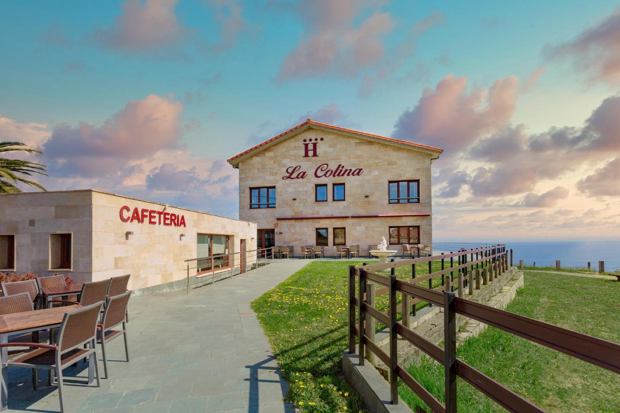 La Colina Hotel Gijón Exterior foto